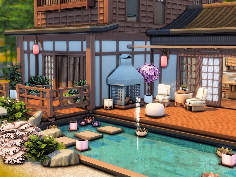 Дом Akaiwa для Симс 4 - фото 2