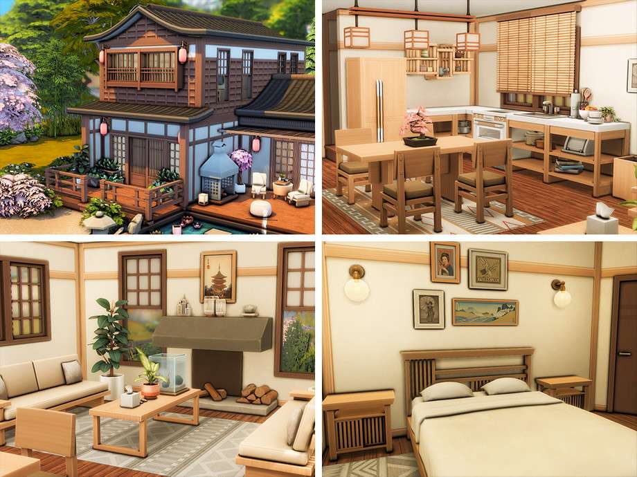 Дом Akaiwa для Симс 4 - фото 4