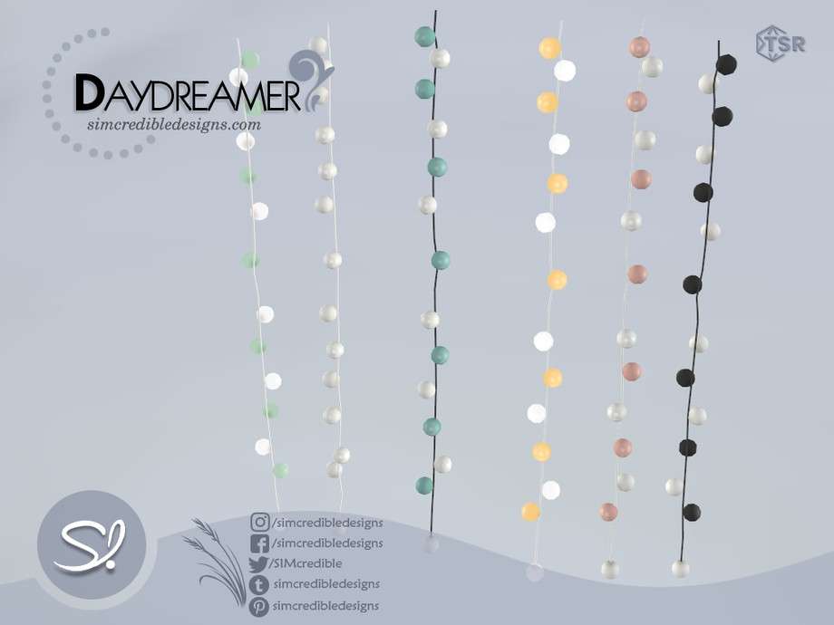 Гирлянда Daydreamer для Симс 4