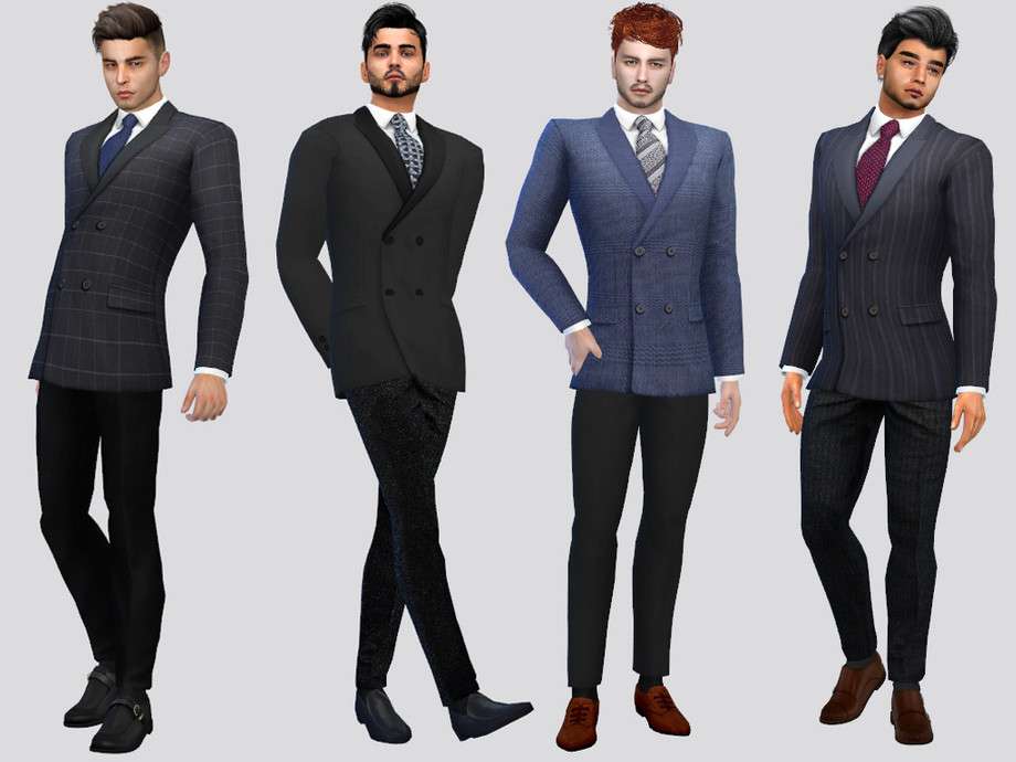 Костюм Basic Doyen для Симс 4