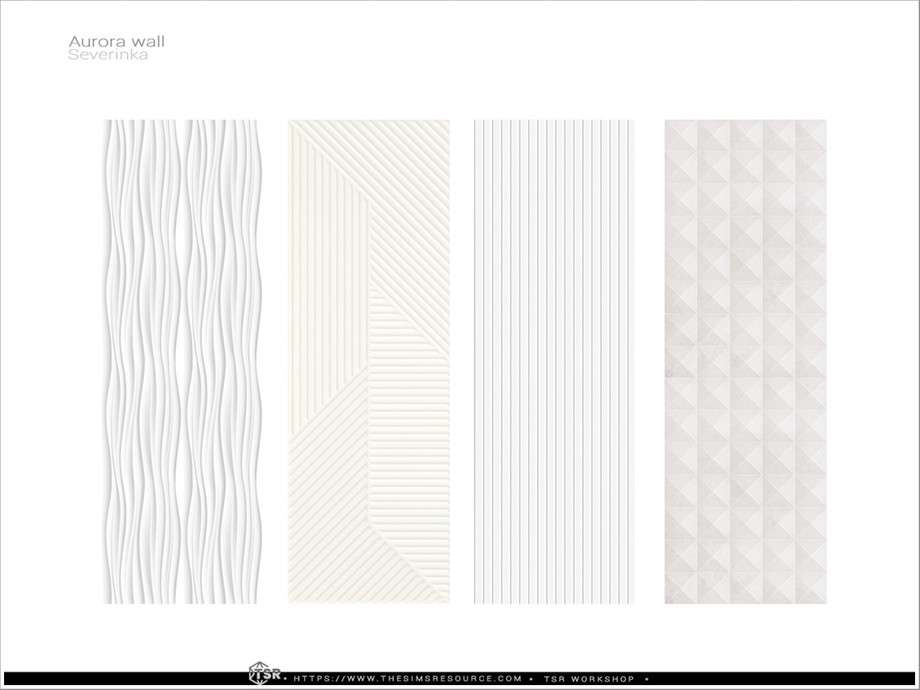 Обои Aurora для Симс 4