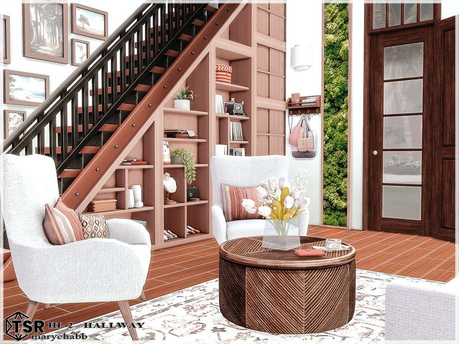 Прихожая HL 2 для Симс 4 - фото 1