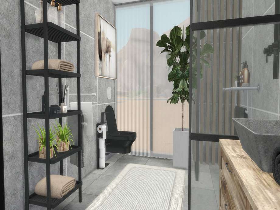 Ванная комната Noira для Симс 4 - фото 2