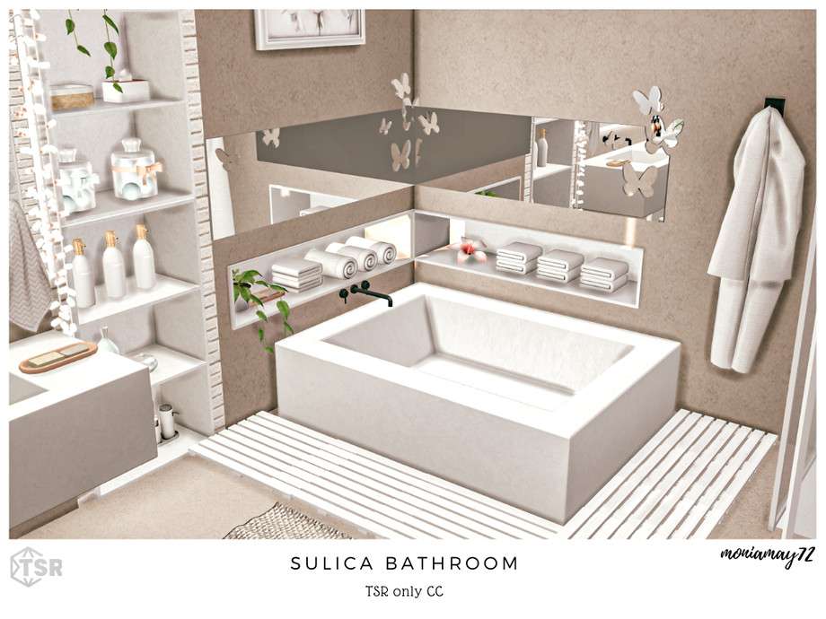 Ванная комната Sulica для Симс 4 - фото 3
