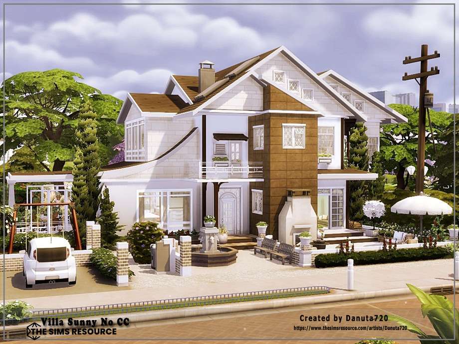 Вилла Sunny для Симс 4 - фото 1