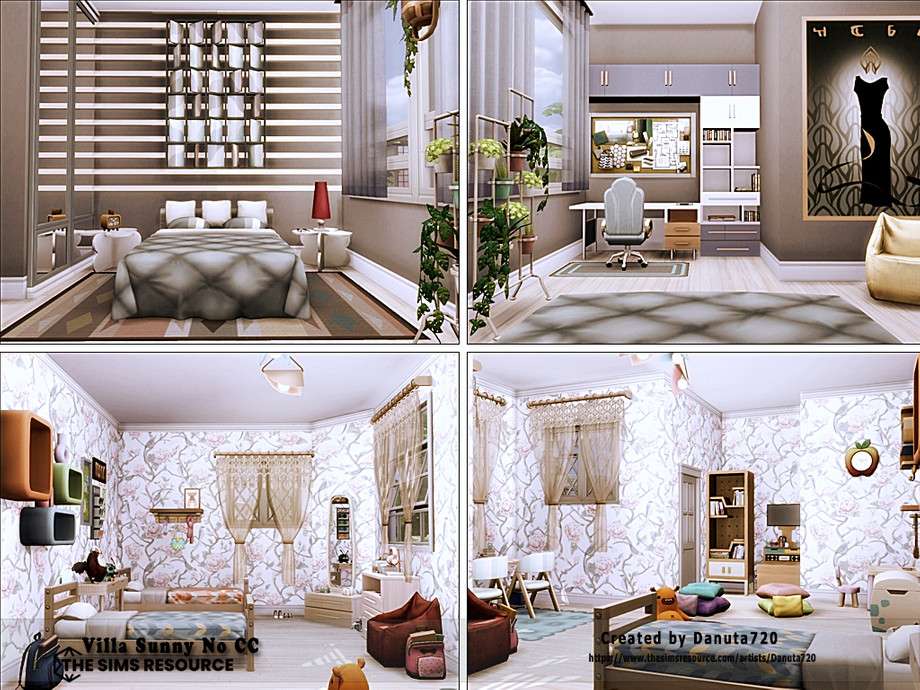 Вилла Sunny для Симс 4 - фото 7