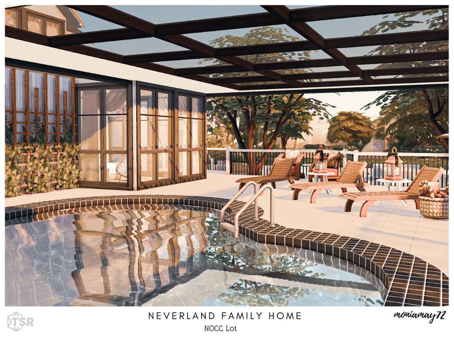 Дом Neverland для Симс 4 - фото 6