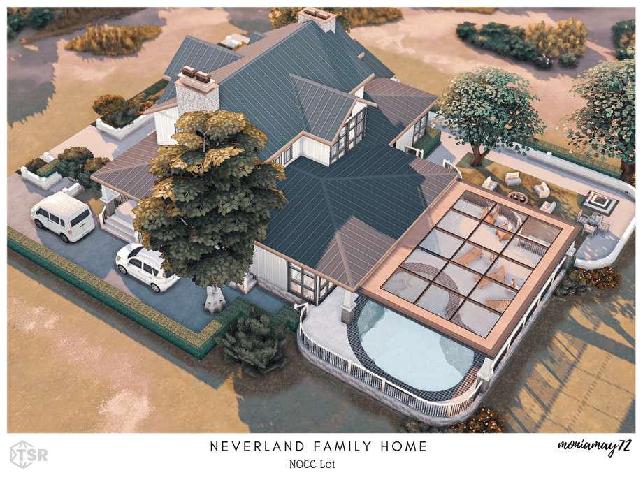 Дом Neverland для Симс 4 - фото 8