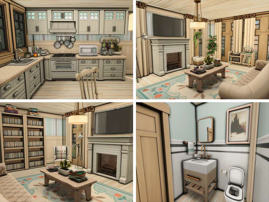 Дом Vinehill Road для Симс 4 - фото 3