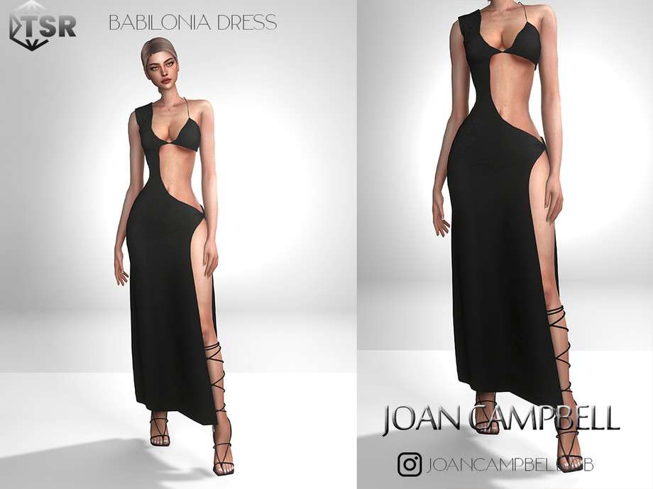 Платье Babilonia для Симс 4