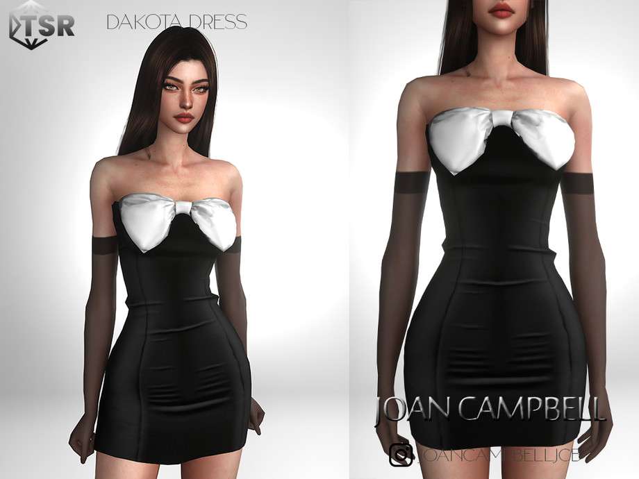 Платье Dakota для Симс 4