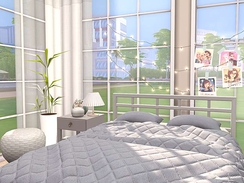 Спальня Rachel для Симс 4 - фото 5