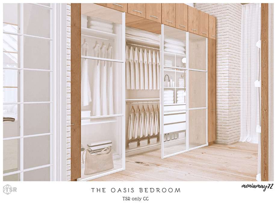 Спальня The Oasis для Симс 4 - фото 4