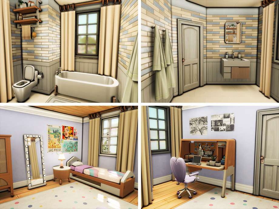 Дом Easthampton для Симс 4 - фото 6