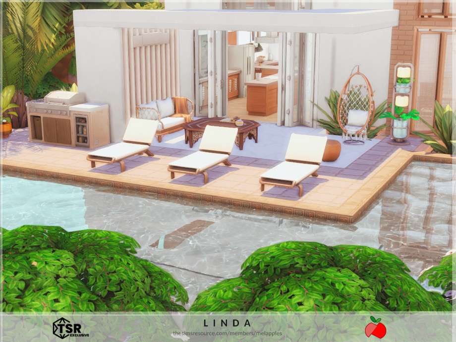 Дом Linda для Симс 4 - фото 8