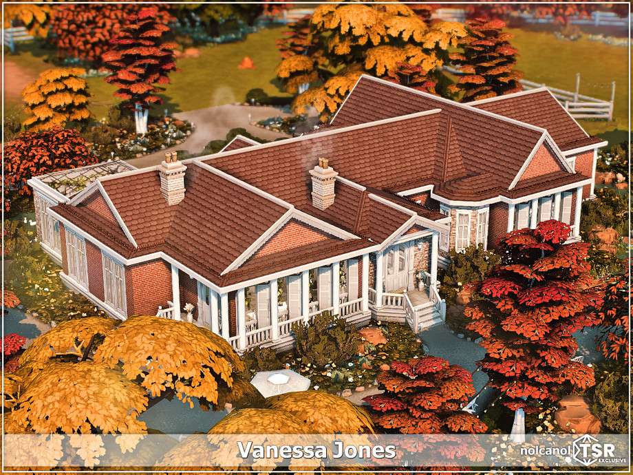 Дом Vanessa Jones для Симс 4 - фото 2