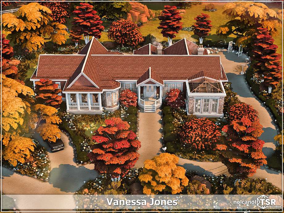 Дом Vanessa Jones для Симс 4 - фото 3