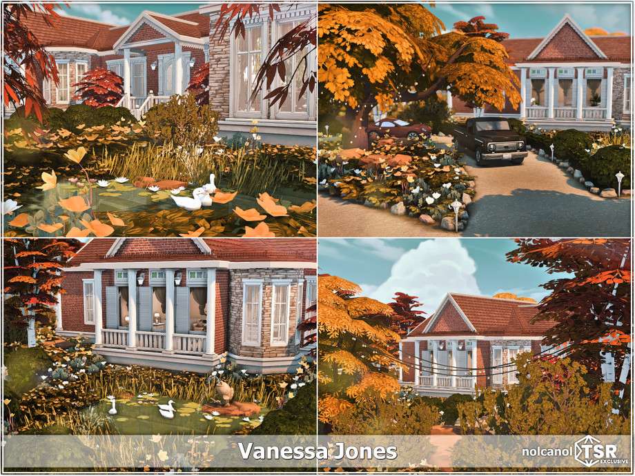 Дом Vanessa Jones для Симс 4 - фото 4