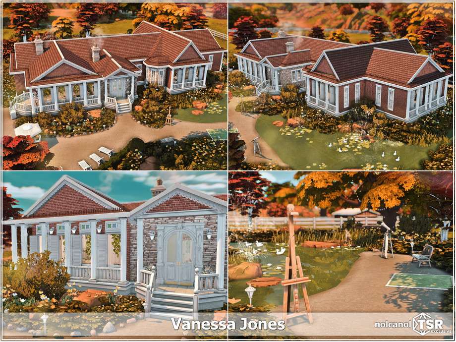 Дом Vanessa Jones для Симс 4 - фото 5