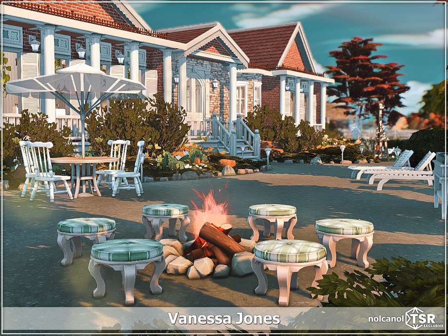 Дом Vanessa Jones для Симс 4 - фото 6