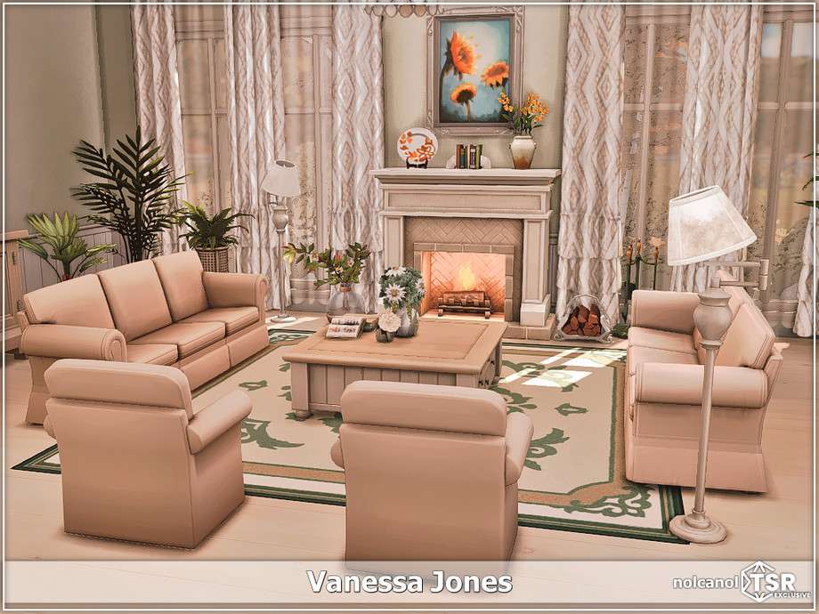 Дом Vanessa Jones для Симс 4 - фото 7