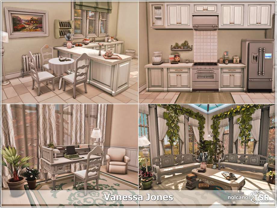 Дом Vanessa Jones для Симс 4 - фото 9
