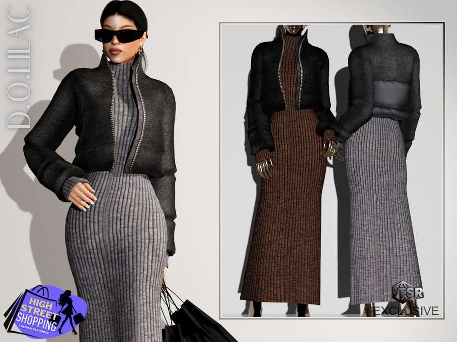 Наряд DO0589 для Симс 4