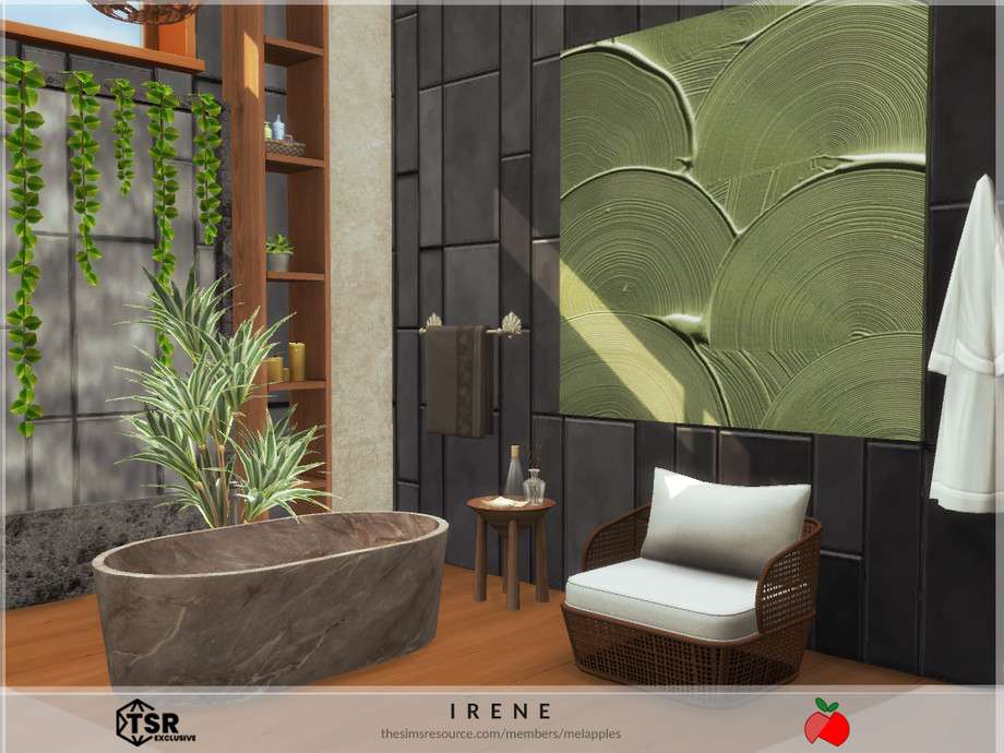 Ванная комната Irene для Симс 4 - фото 2