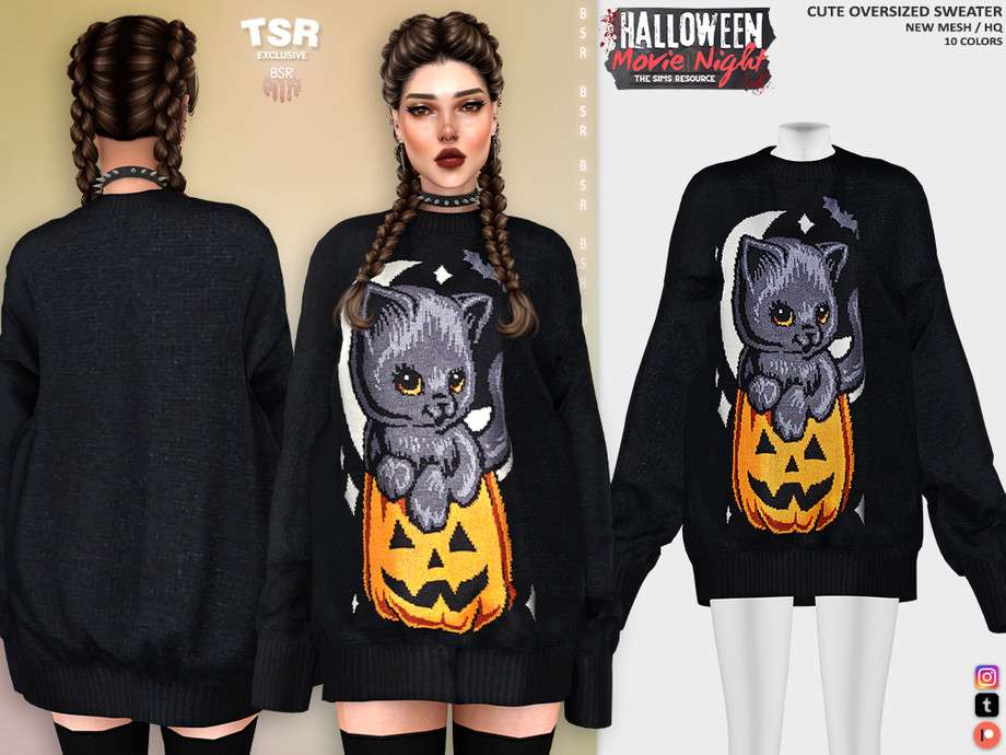 Свитер BD1384 для Симс 4