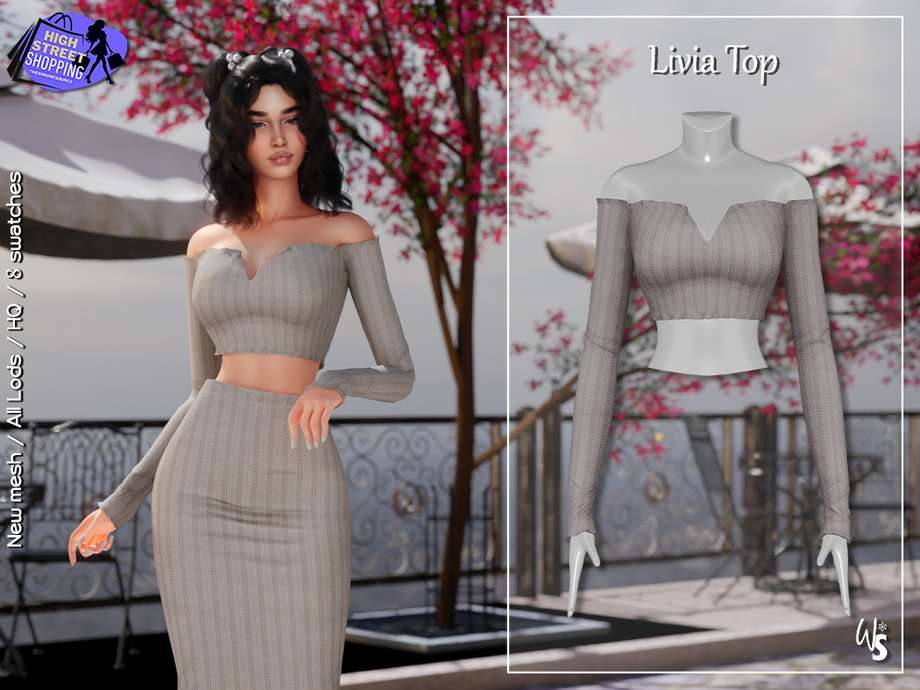 Топ Livia для Симс 4