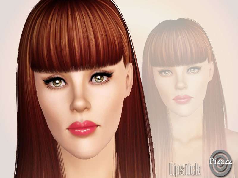 Блеск для губ Glossy Lip Balm для Симс 3