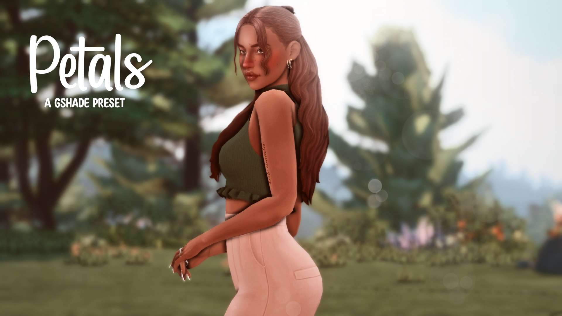 GShade пресет Petals от chewybutterfly для Симс 4 - фото 1
