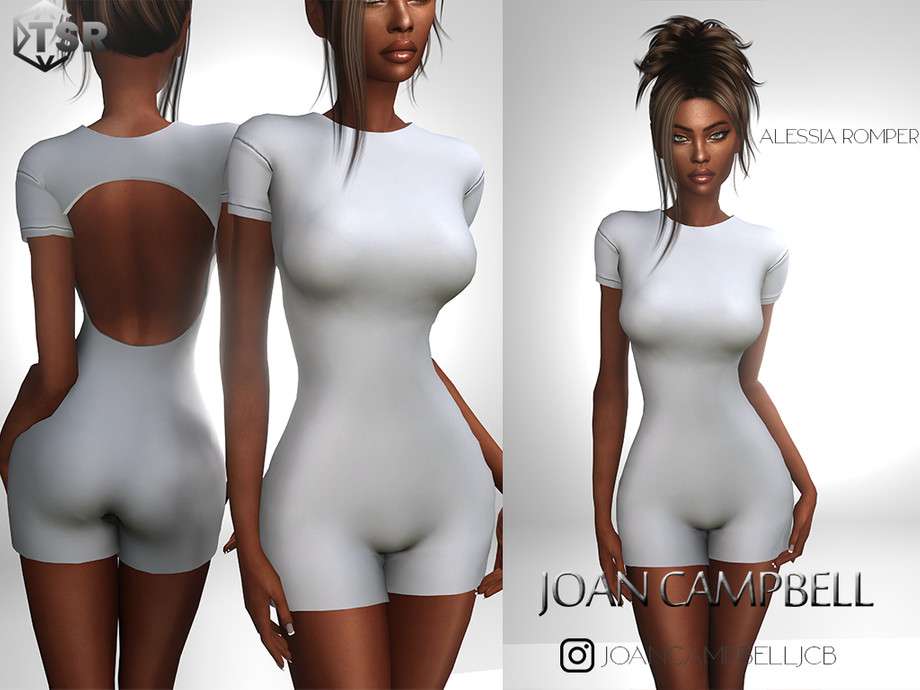 Комбинезон Alessia для Симс 4