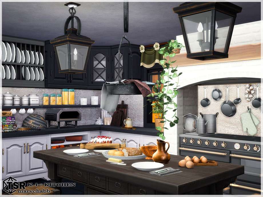 Кухня K1 для Симс 4 - фото 2