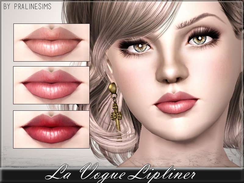 Помада La Vogue Lipliner для Симс 3