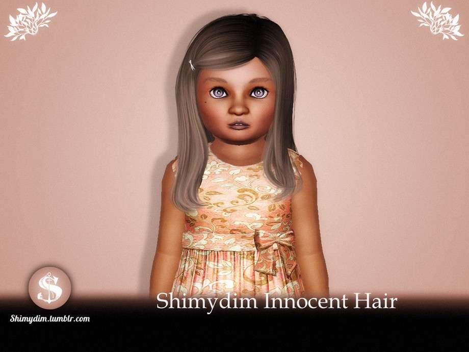 Прическа для малышей Innocent Hairstyle - Toddler для Симс 3