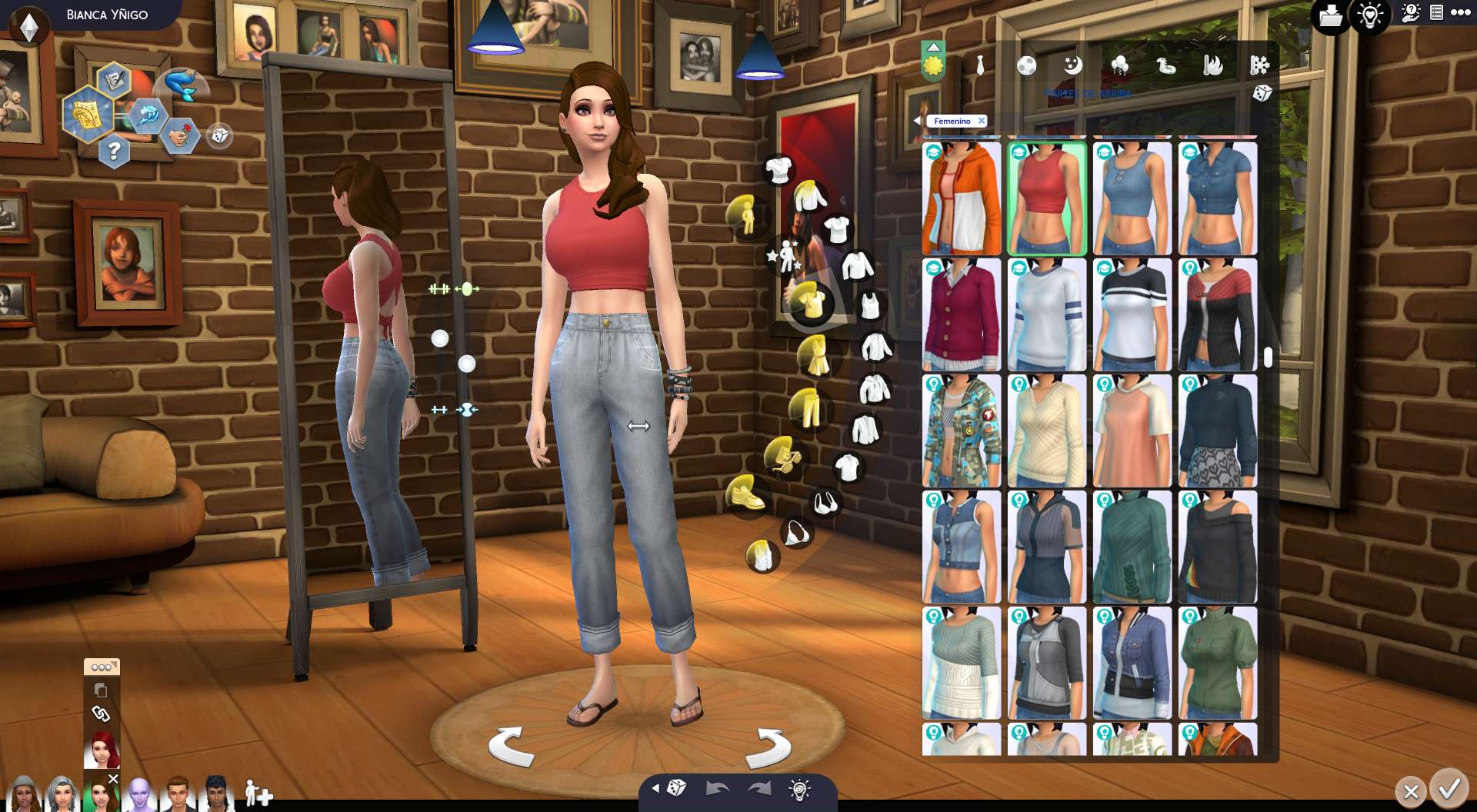 Темный интерфейс от Dskecht для Симс 4 - фото 4