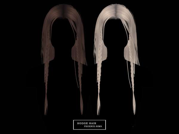 Женская прическа Hodge для Симс 4
