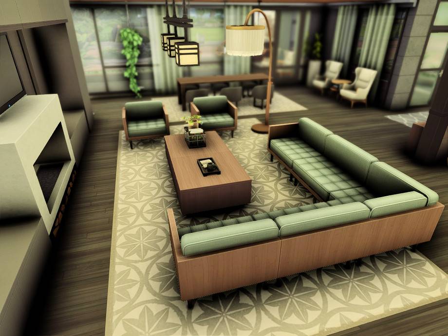 Дом Modern Family для Симс 4 - фото 9