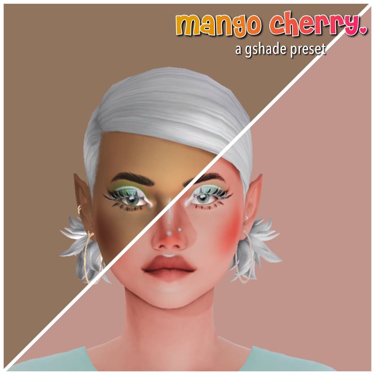 GShade пресет Mango Cherryот euphoricwhims для Симс 4 - фото 1