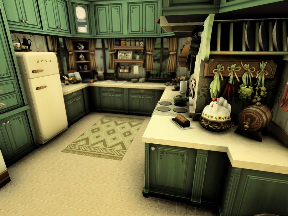 Дом Witch Victorian для Симс 4 - фото 7