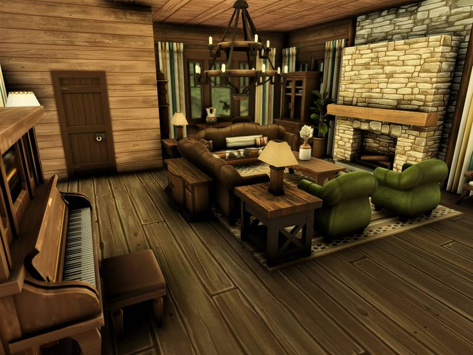 Ранчо для всех животных для Симс 4 - фото 6