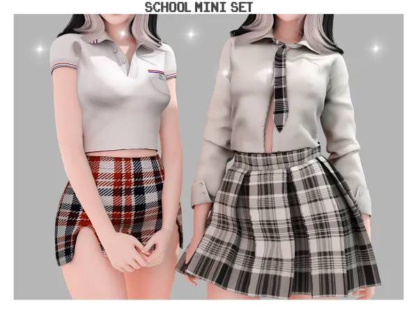 Сет SCHOOL MINI для Симс 4
