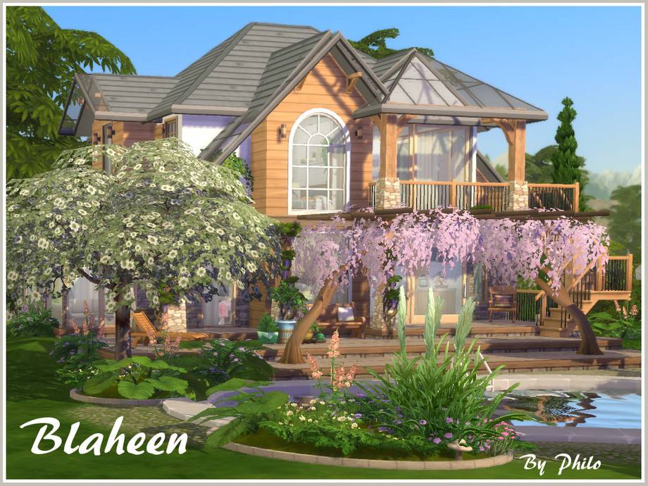 Дом Blaheen для Симс 4 - фото 1