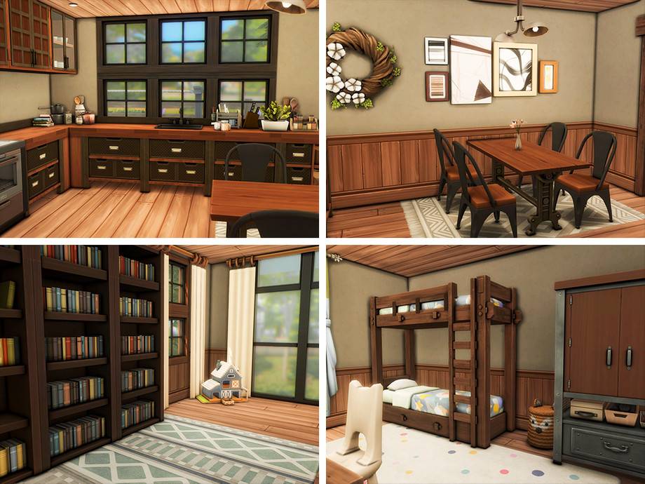 Дом Verdant Garden Oasis для Симс 4 - фото 7