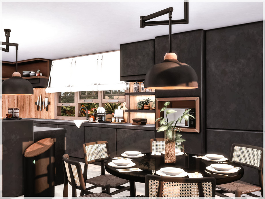 Кухня K6 для Симс 4 - фото 5