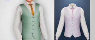 Prom suit shirt and vest 1