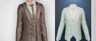 Prom suit vest and blazer 1