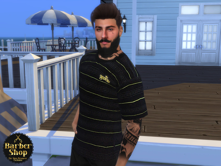 Сим Jack Barber для Симс 4 - фото 3
