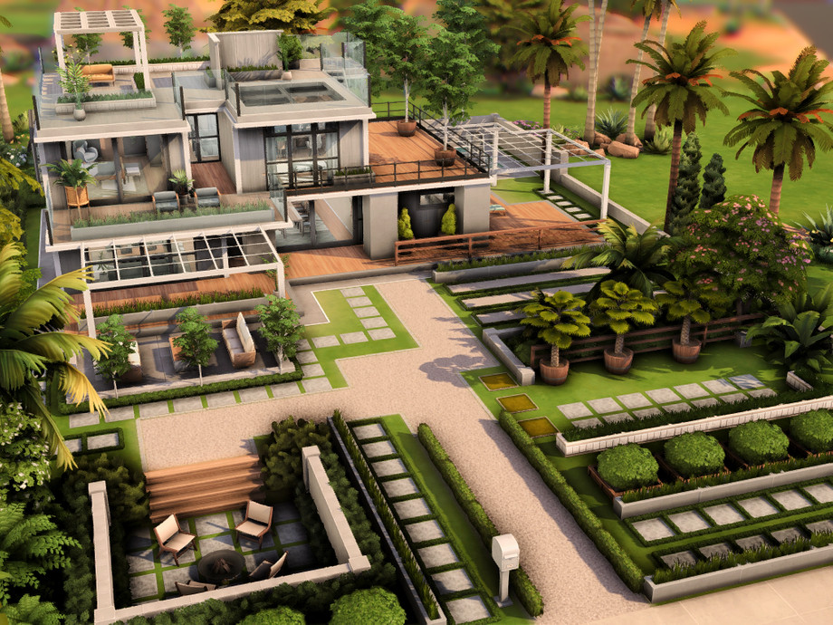 Дом Eco для Симс 4 - фото 3